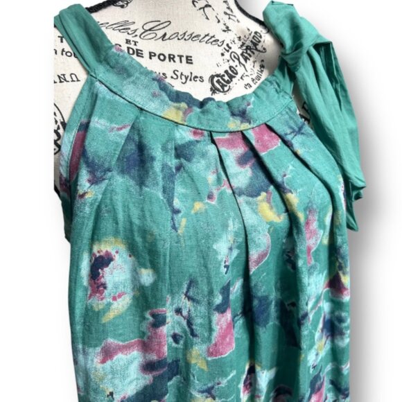 Bellambra Linen Floral Mini Dress - Picture 4 of 8